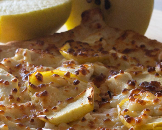 Pizza de Manzana