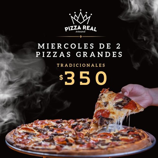[WPIZTRGD_KIT_2_PIZZAS] PROMO KIT 2 Pizzas GRANDES Tradicionales